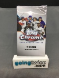 Factory Sealed 2020 Topps CHROME Update Baseball 4 Card Pack