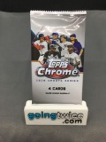 Factory Sealed 2020 Topps CHROME Update Baseball 4 Card Pack