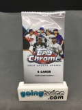 Factory Sealed 2020 Topps CHROME Update Baseball 4 Card Pack