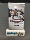 Factory Sealed 2020 Topps CHROME Update Baseball 4 Card Pack