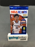 Factory Sealed 2020-21 NBA HOOPS Basketball 8 Card Pack - LaMelo Ball RC?