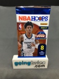 Factory Sealed 2020-21 NBA HOOPS Basketball 8 Card Pack - LaMelo Ball RC?