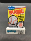 Factory Sealed 1989 FLEER Baseball 15 Card Pack & 1 Sticker - Bill Ripken FF Error?