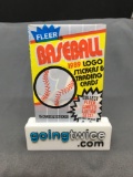 Factory Sealed 1989 FLEER Baseball 15 Card Pack & 1 Sticker - Bill Ripken FF Error?