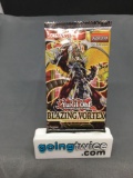 Factory Sealed Yu-Gi-Oh! Yugioh BLAZING VORTEX 9 Card Booster Pack