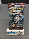 Factory Sealed Pokemon Sun & Moon CRIMSON INVASION 10 Card Booster Pack