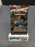 Factory Sealed Pokemon Sun & Moon CRIMSON INVASION 10 Card Booster Pack