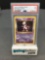 PSA Graded 1999 Pokemon Base Set 1st Edition Shadowless #10 MEWTWO Holofoil Rare Trading Card - NM 7