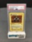 PSA Graded 1999 Pokemon Base Set 1st Edition #9 MAGNETON Holofoil Rare Trading Card - NM-MT 8