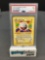 PSA Graded 1999 Pokemon Base Set 1st Edition #21 ELECTRODE Trading Card - NM 7