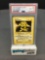 PSA Graded 1999 Pokemon Base Set 1st Edition Shadowless #20 ELECTABUZZ Trading Card - NM-MT 8