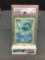PSA Graded 1999 Pokemon Base Set 1st Edition Shadowless #59 POLIWAG Trading Card - MINT 9