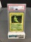 PSA Graded 1999 Pokemon Base Set 1st Edition Shadowless #54 METAPOD Trading Card - MINT 9