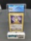 CGC Graded 1999 Pokemon Jungle 1st Edition #56 MEOWTH Trading Card - GEM MINT 9.5