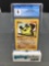 CGC Graded 2000 Pokemon Team Rocket 1st Edition #61 MANKEY Trading Card - MINT 9