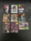 9 Card Lot of Serial Numbered BASEBALL Cards from Huge Collection with Stars & Low Numbered - WOW