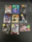 9 Card Lot of Serial Numbered BASEBALL Cards from Huge Collection with Stars & Low Numbered - WOW
