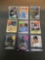 9 Card Lot of BASEBALL Rookie Cards with Modern Stars, Hall of Famers and More!