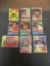 9 Card Lot of 1963 Topps Vintage Baseball Cards from Huge Estate Collection