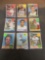 9 Card Lot of 1966-1968 Topps Vintage Baseball Cards from Huge Estate Collection