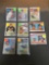 9 Card Lot of 1969 Topps Vintage Baseball Cards from Huge Estate Collection