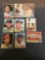 9 Card Lot of 1961 Topps Vintage Baseball Cards from Nice Collection