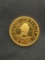 1/10 Ounce .999 Fine Gold Medal 1792-2017 United States Half Disme Bullion Coin - from Collection