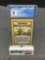CGC Graded 2000 Pokemon Team Rocket 1st Edition #75 DIGGER Trading Card - NM-MT 8