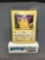 1999 Pokemon Base Set Shadowless #58 PIKACHU Yellow Cheeks Trading Card
