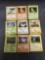9 Card Lot of Shadowless Pokemon Cards from Consignor Collection - Binder Set Break!