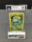 BGS Graded 1999 Pokemon Base Set Unlimited #15 VENUSAUR Holofoil Rare Trading Card - NM-MT+ 8.5