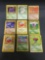 9 Card Lot of Vintage Rare Pokemon Trading Cards from Consignor Collection - Binder Set Break!