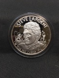 1 Troy Oz .999 Fine Silver STEVE LARGENT Commemorative Coin