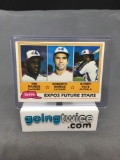 1981 Topps Baseball #479 Expos Future Stars TIM RAINES Rookie Trading Card