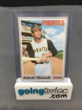 1970 Topps Baseball #350 ROBERTO CLEMENTE Pirates Vintage Trading Card