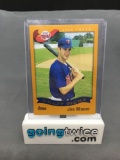 2002 Topps Baseball #622 JOE MAUER Twins Rookie Trading Card