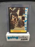 1977 20th Century Fox Star Wars #9 CHEWBACCA Vintage Trading Card