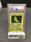 PSA Graded 1999 Pokemon Base Set 1st Edition Shadowless #54 METAPOD Trading Card - MINT 9