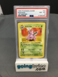 PSA Graded 1999 Pokemon Base Set 1st Edition Shadowless #37 NIDORINO Trading Card - NM-MT 8