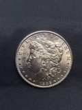 1896 United States Morgan Silver Dollar - 90% Silver Coin from Estate