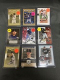 9 Card Lot of Serial Numbered BASEBALL Cards from Huge Collection with Stars & Low Numbered - WOW