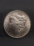 1887 United States Morgan Silver Dollar - 90% Silver Coin from Estate