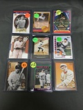 9 Card Lot of BABE RUTH New York Yankees Baseball Cards from Huge Collection