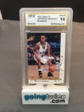 MINT Graded 1993 Classic C3 Lasercut #2 ANFERNEE HARDAWAY Magic ROOKIE Basketball Card - GEM MINT 10