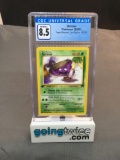 CGC Graded 2000 Pokemon Team Rocket 1st Edition #57 GRIMER Trading Card - NM-MT+ 8.5