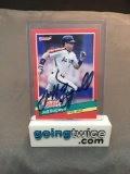 Hand Signed 1991 Donruss The Rookies JEFF BAGWELL Astros ROOKIE Baseball Card