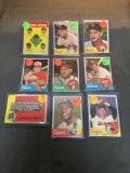 9 Card Lot of 1963 Topps Vintage Baseball Cards from Huge Estate Collection