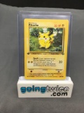 1999 Pokemon Jungle 1st Edition #60 PIKACHU Trading Card