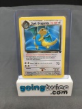 2000 Pokemon Team Rocket #22 DARK DRAGONITE Rare Trading Card from Consignor - Binder Set Break!
