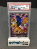 PSA Graded 2020 Pokemon Champion's Path ETB Promo CHARIZARD V Holofoil Rare Trading Card - MINT 9